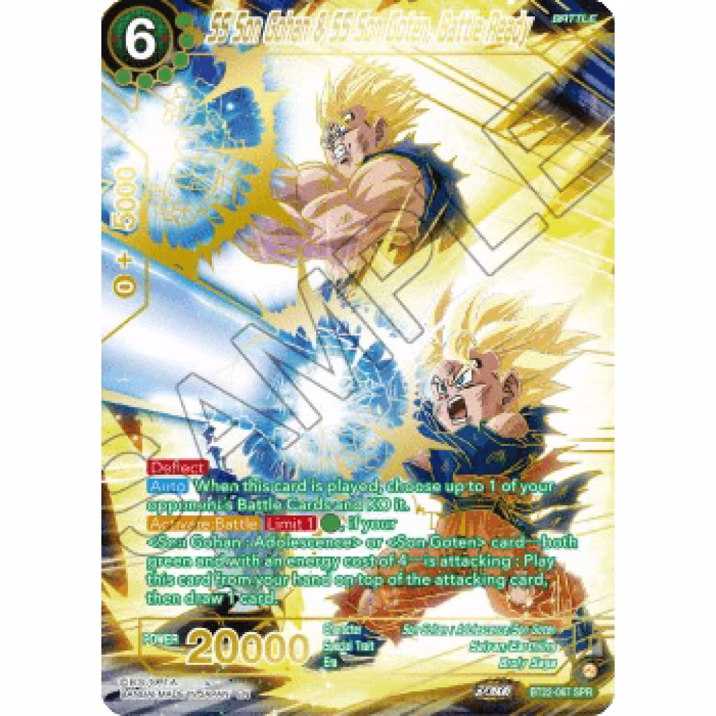 Critical Blow SS Son Gohan & SS Son Goten, Battle Ready