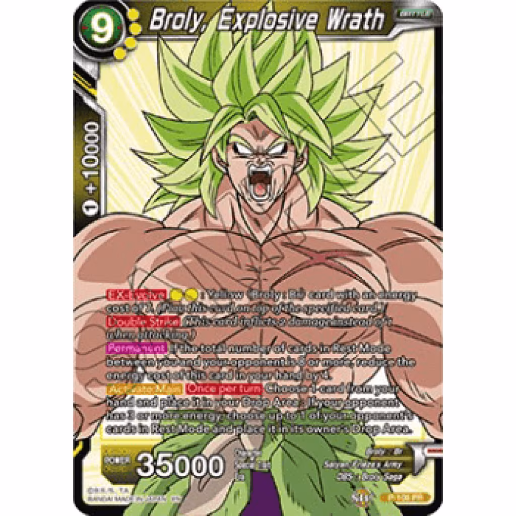 Promos Broly, Explosive Wrath