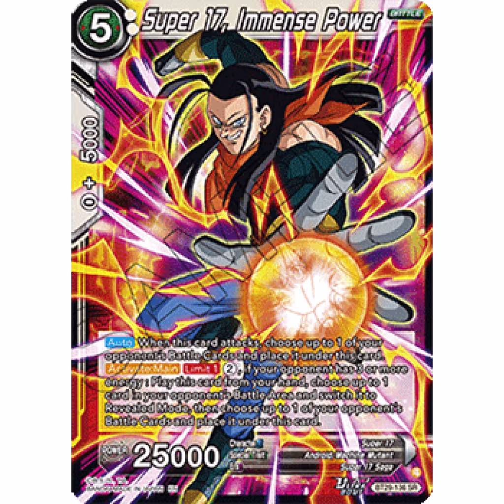 Fearsome Rivals Super 17, Immense Power